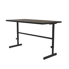 Commercial Laminate Top Adjustable Standing  Height Work Station 30x60"