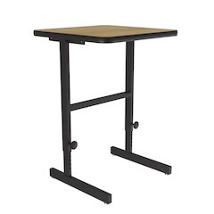 High-Pressure Laminate Top Adjustable Standing  Height Work Station 20x24