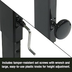 Deluxe High Pressure Top Flip Top Table 24x60"