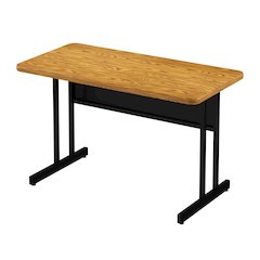 Desk Height  Deluxe HIgh-Pressure Top Computer/Student Desks  24x36"