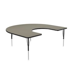 Deluxe High-Pressure Top Activity Tables 60x66"