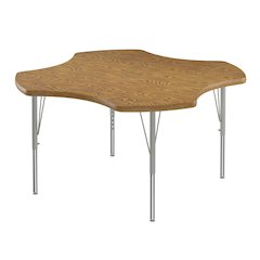 Deluxe High-Pressure Top Activity Tables 48x48"