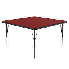 Deluxe High-Pressure Top Activity Tables 48x48"