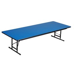 Adjustable Height High Pressure Top Folding Table 30x72"