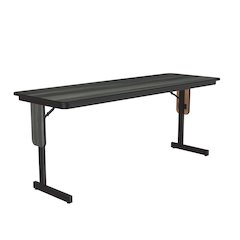 Deluxe High-Pressure Folding Seminar Table with Panel Leg 24x72"