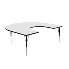 Deluxe High-Pressure Top Activity Tables 60x66"