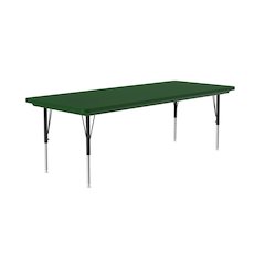 Commercial Blow-Molded Plastic Top Activity Tables 30x72"