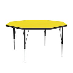Deluxe High-Pressure Top Activity Tables 48x48"