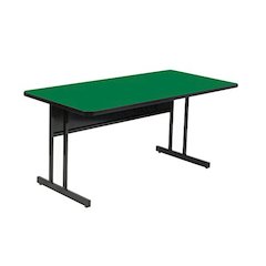 Desk Height  Deluxe HIgh-Pressure Top Computer/Student Desks  30x72"
