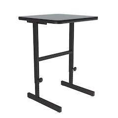 Commercial Laminate Top Adjustable Standing  Height Work Station 20x24"