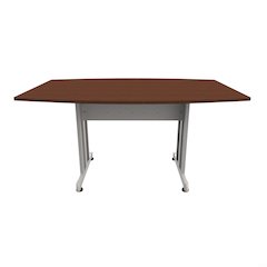Rectangular Conference Table Cherry / Silver