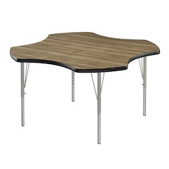 Deluxe High-Pressure Top Activity Tables 48x48"