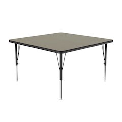 Deluxe High-Pressure Top Activity Tables 36x36"