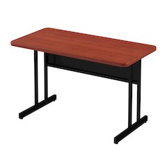 Desk Height  Deluxe HIgh-Pressure Top Computer/Student Desks  24x36"