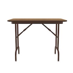 Keyboard Height Melamine Folding Tables 24x36"