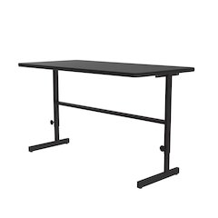 High-Pressure Laminate Top Adjustable Standing  Height Work Station 30x60