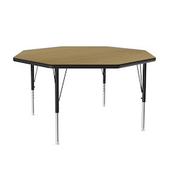 Deluxe High-Pressure Top Activity Tables 48x48"