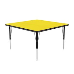 Deluxe High-Pressure Top Activity Tables 36x36"