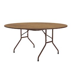 Solid High-Pressure Plywood Core Folding Tables 60x60"