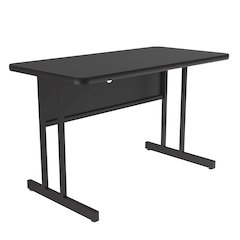 Desk Height  Deluxe HIgh-Pressure Top Computer/Student Desks  24x36"