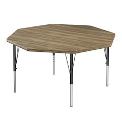 Deluxe High-Pressure Top Activity Tables 48x48"
