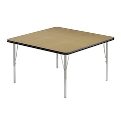 Deluxe High-Pressure Top Activity Tables 48x48"