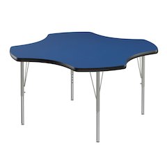 Deluxe High-Pressure Top Activity Tables 48x48"