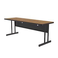 Keyboard Height Commercial Laminate Top Computer/Student Desks 24x72"