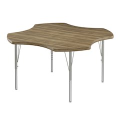 Deluxe High-Pressure Top Activity Tables 48x48"