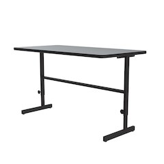 High-Pressure Laminate Top Adjustable Standing  Height Work Station 30x60