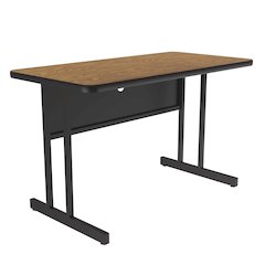 Desk Height  Deluxe HIgh-Pressure Top Computer/Student Desks  24x36"