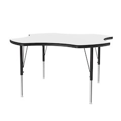 Deluxe High-Pressure Top Activity Tables 48x48"