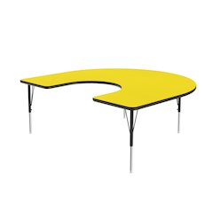 Deluxe High-Pressure Top Activity Tables 60x66"