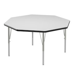 Deluxe High-Pressure Top Activity Tables 48x48"