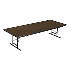 Adjustable Height High Pressure Top Folding Table 30x72"