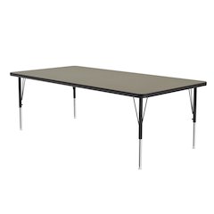 Deluxe High-Pressure Top Activity Tables 30x72"