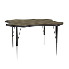 Deluxe High-Pressure Top Activity Tables 48x48"