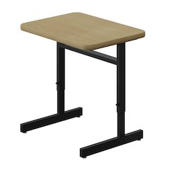 Adjustable Height Deluxe High-Pressure Top Computer/Student Desks