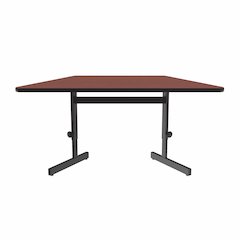 Adjustable Height High-Pressure Top Trapezoid Computer/Student Desk 30x60