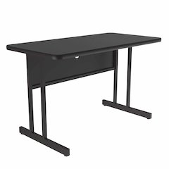 Desk Height  Deluxe HIgh-Pressure Top Computer/Student Desks  24x48"