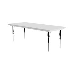Anti-Microbial Commercial Blow-Molded Plastic Activity Table 30x72"