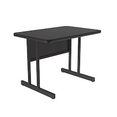 Keyboard Height Commercial Laminate Top Computer/Student Desks 24x48"
