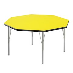 Deluxe High-Pressure Top Activity Tables 48x48"