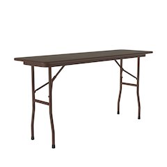 Solid High-Pressure Plywood Core Folding Tables 18x96"