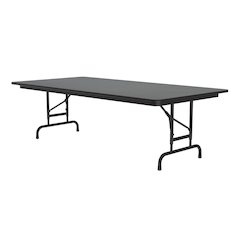 Adjustable Height High Pressure Top Folding Table 36x96"