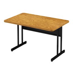 Desk Height  Deluxe HIgh-Pressure Top Computer/Student Desks  30x60"