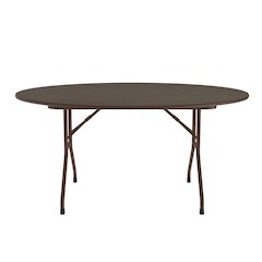 Solid High-Pressure Plywood Core Folding Tables 60x60"