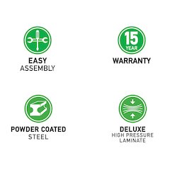 Markerboard-Dry Erase  Deluxe High Pressure TopActivity Tables 36x36"