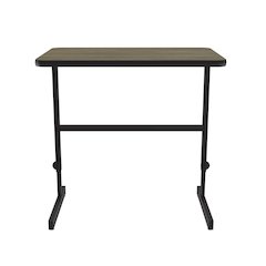 High-Pressure Laminate Top Adjustable Standing  Height Work Station 24x36