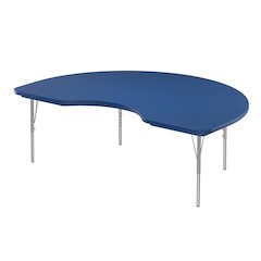 Commercial Blow-Molded Plastic Top Activity Tables 48x72"